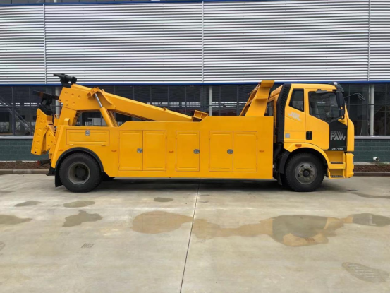 解放J6拖吊聯體黃牌清障車