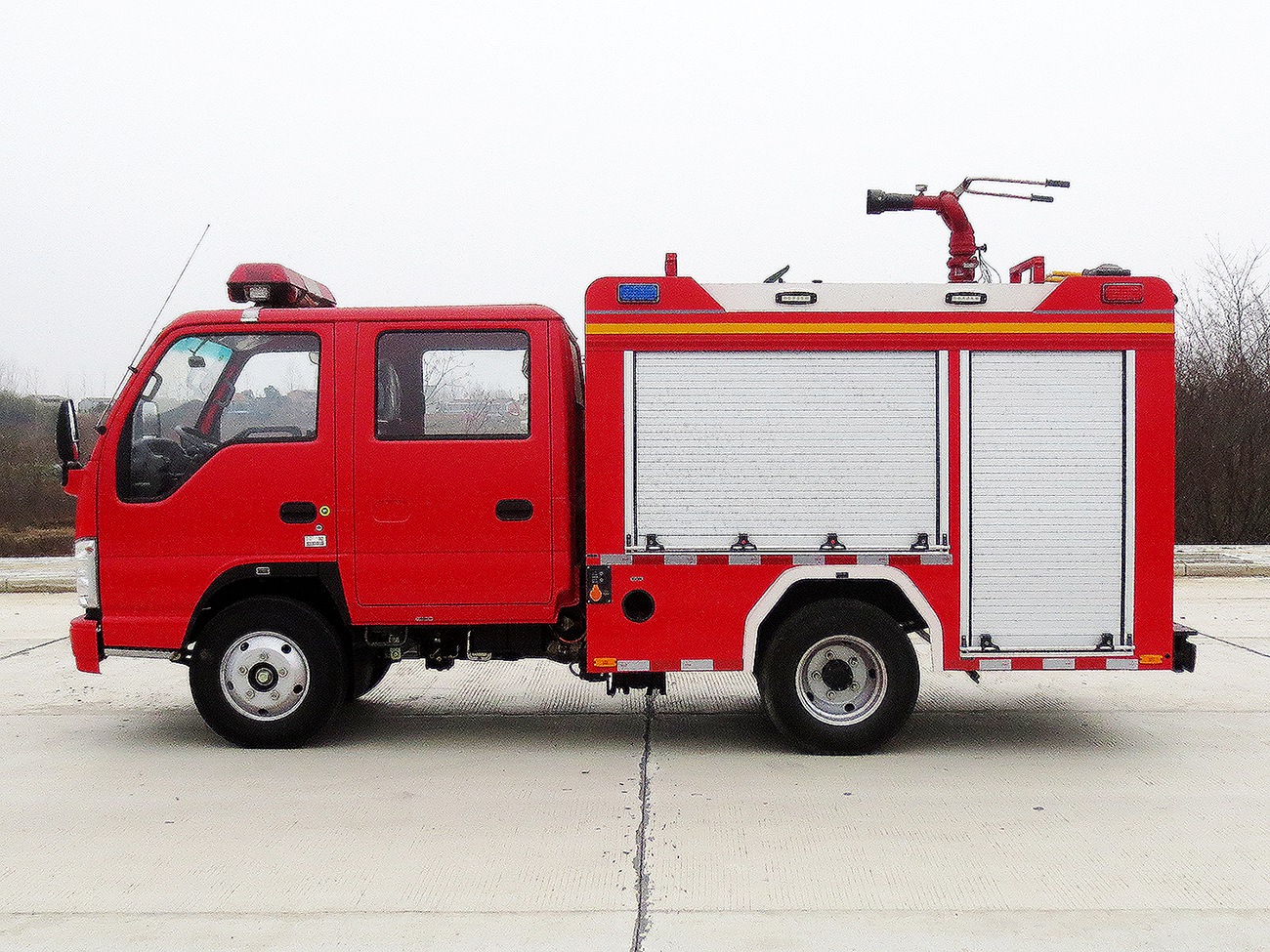 慶鈴100P藍(lán)牌水罐消防車